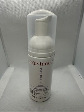 Exuviance Embrace Resurfacing Glycolic Wash — White Foaming Cleanser